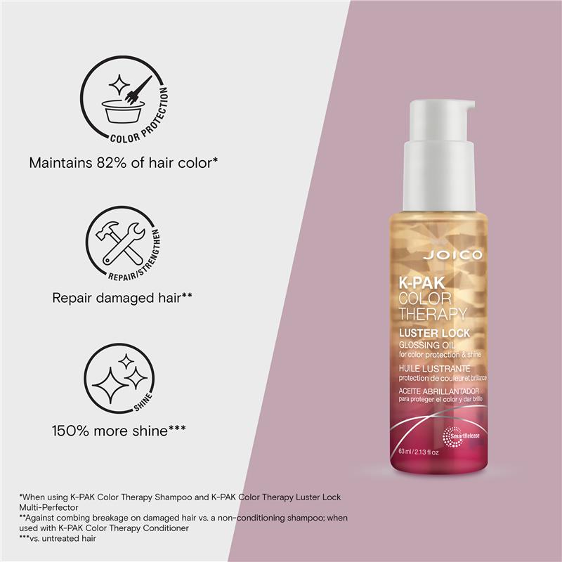 Load image into Gallery viewer, Joico K-PAK Colour Therapy Luster Lock Gloss Oil 63ml
