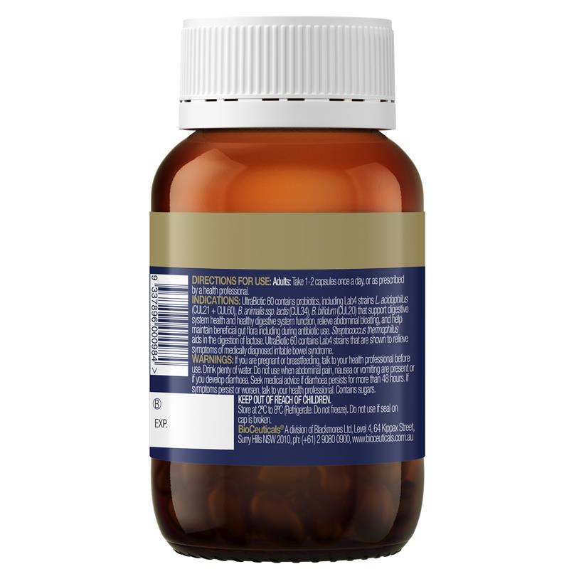 Load image into Gallery viewer, BioCeuticals UltraBiotic 60 60 Capsules
