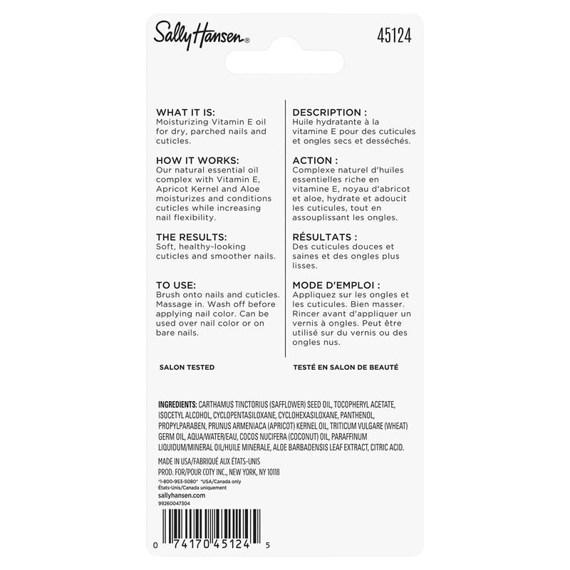 Load image into Gallery viewer, Sally Hansen Vitamin E Moisturizing Nail &amp; Cuticle Oil
