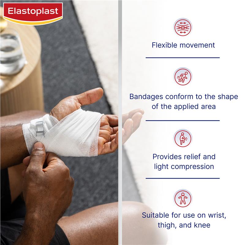 Load image into Gallery viewer, Elastoplast Conforming Bandages White 6cm x 2m
