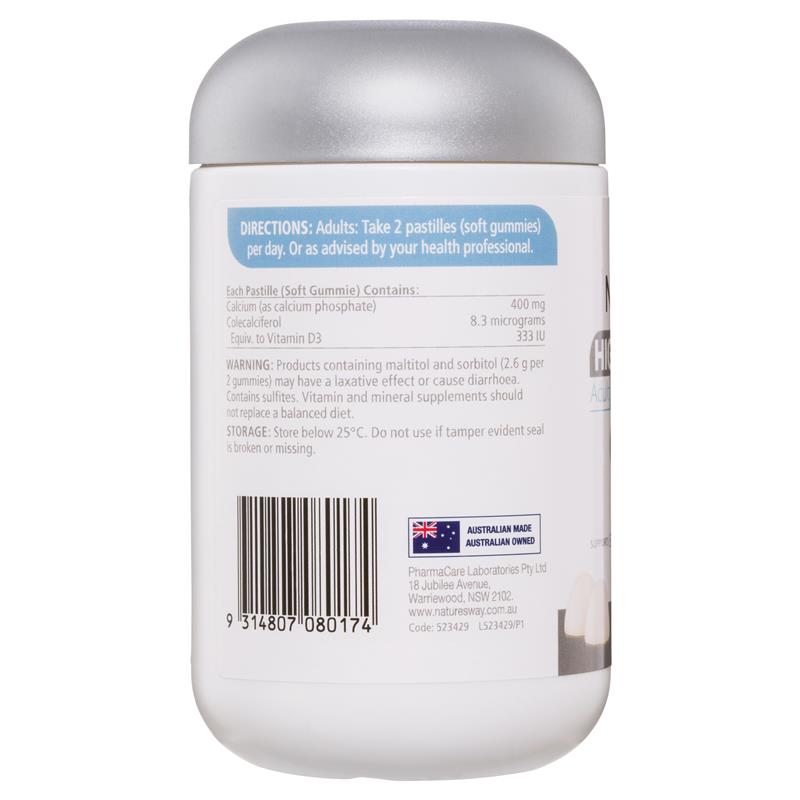 Load image into Gallery viewer, Nature's Way Adult Vita Gummies Sugar Free High Strength Calcium 60 Gummies
