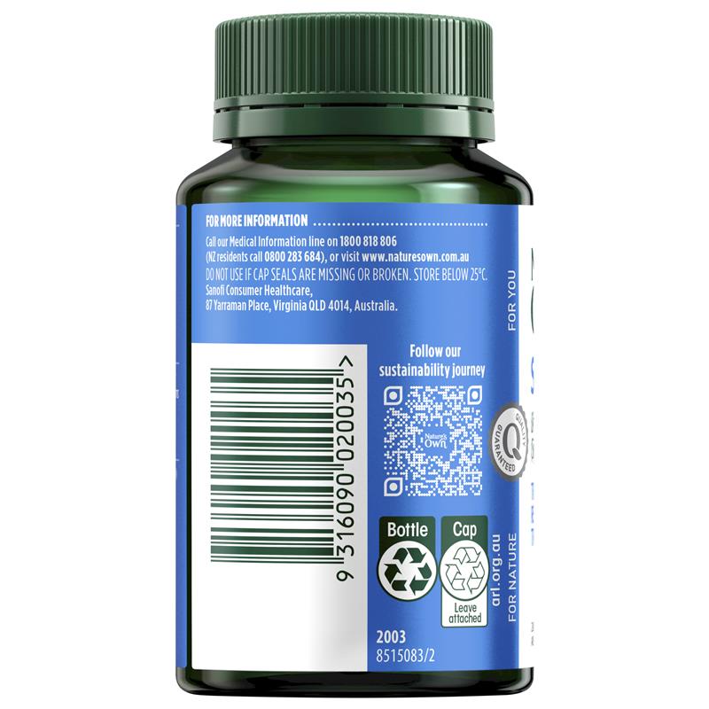 Load image into Gallery viewer, Nature's Own Slippery Elm 400mg 60 Capsules

