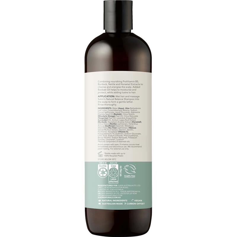 Load image into Gallery viewer, Sukin Natural Balance Shampoo 500ml
