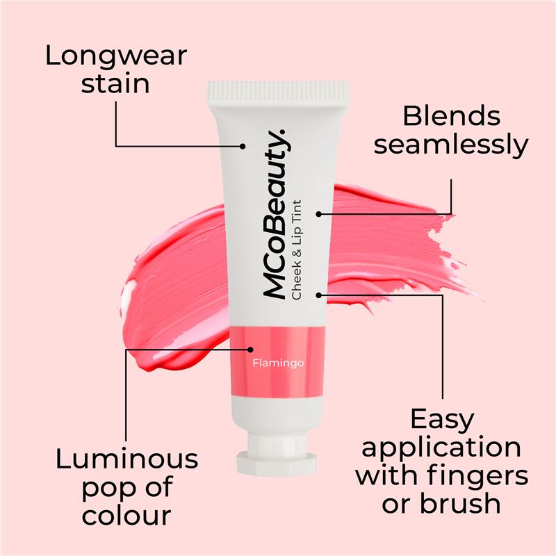 Load image into Gallery viewer, MCoBeauty Cheek &amp; Lip Tint Flamingo
