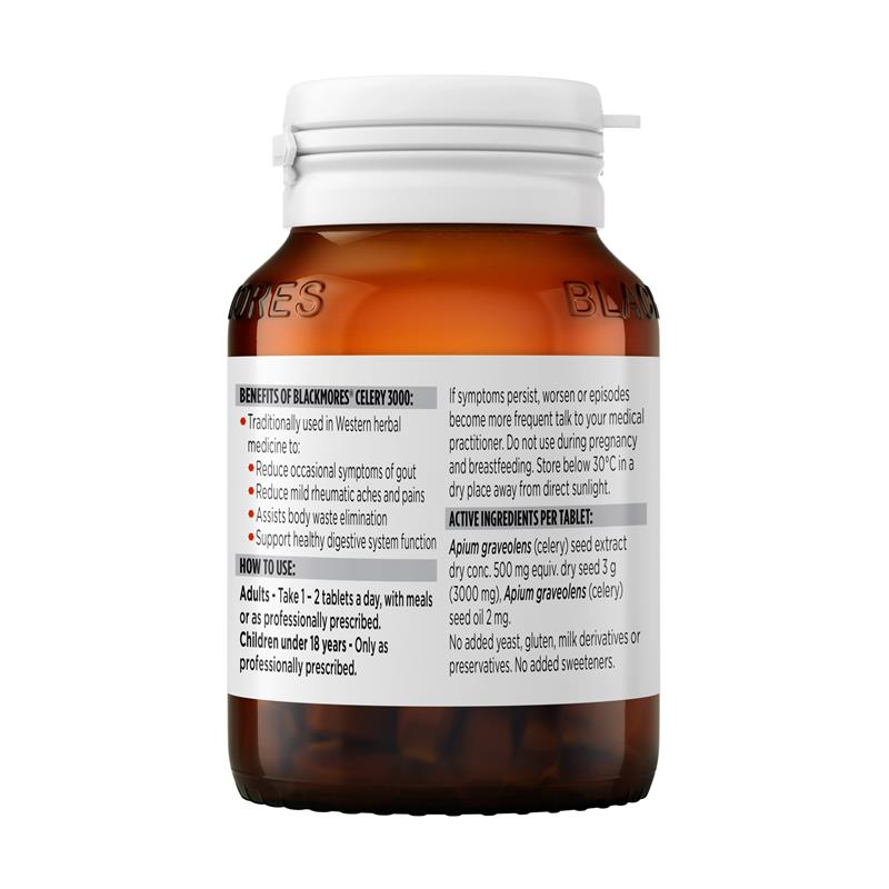 Load image into Gallery viewer, Blackmores Celery 3000 50 Tablets
