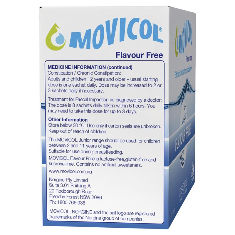 Load image into Gallery viewer, Movicol Adult Flavour Free 30 Sachets
