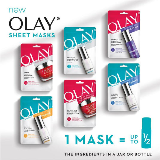 Olay Luminous Niacinamide + Vitamin C Sheet Mask