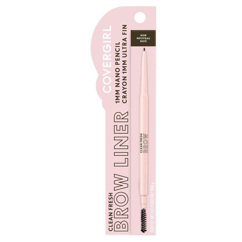Load image into Gallery viewer, Covergirl Clean Fresh Brow Nano Pencil 600 Dark Brown 0.04g
