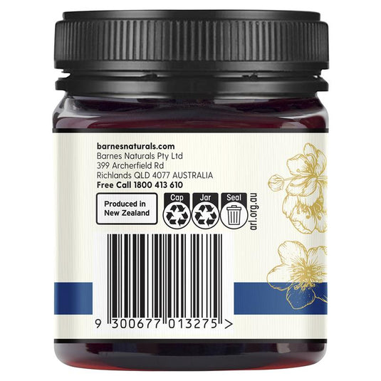 Barnes Naturals New Zealand Manuka Honey 250g MGO 550+