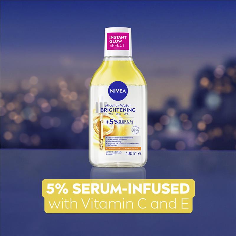 Load image into Gallery viewer, NIVEA Micellar Water Brightening 400ml
