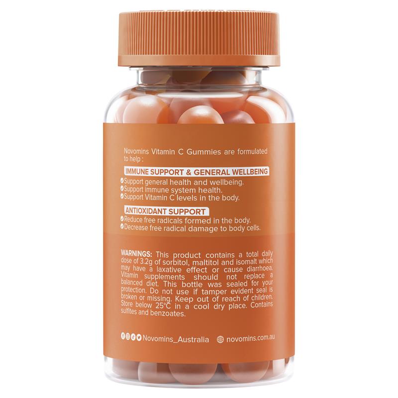 Load image into Gallery viewer, Novomins Vitamin C 60 Gummies NEW

