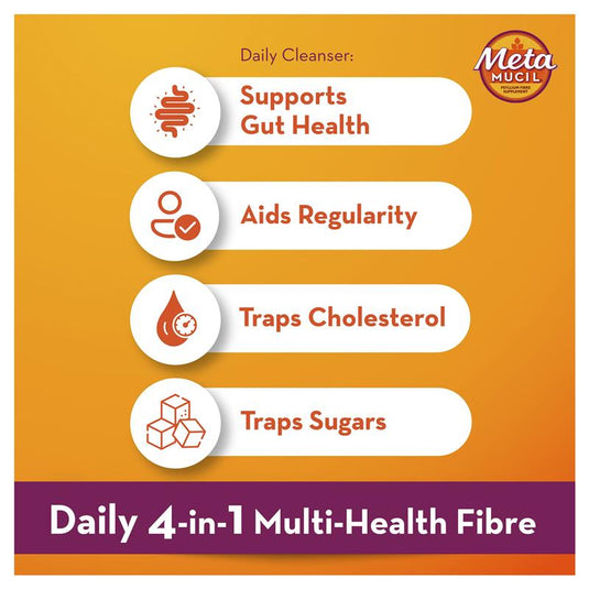 Metamucil Fibre Supplement Capsules 100