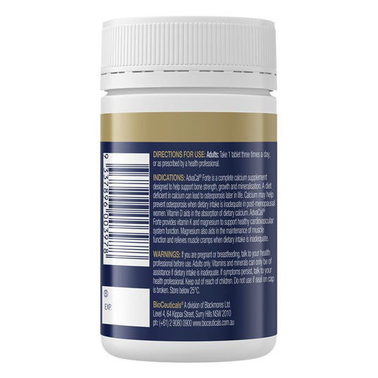 Bioceuticals AdvaCal Forte 90 Tablets NEW