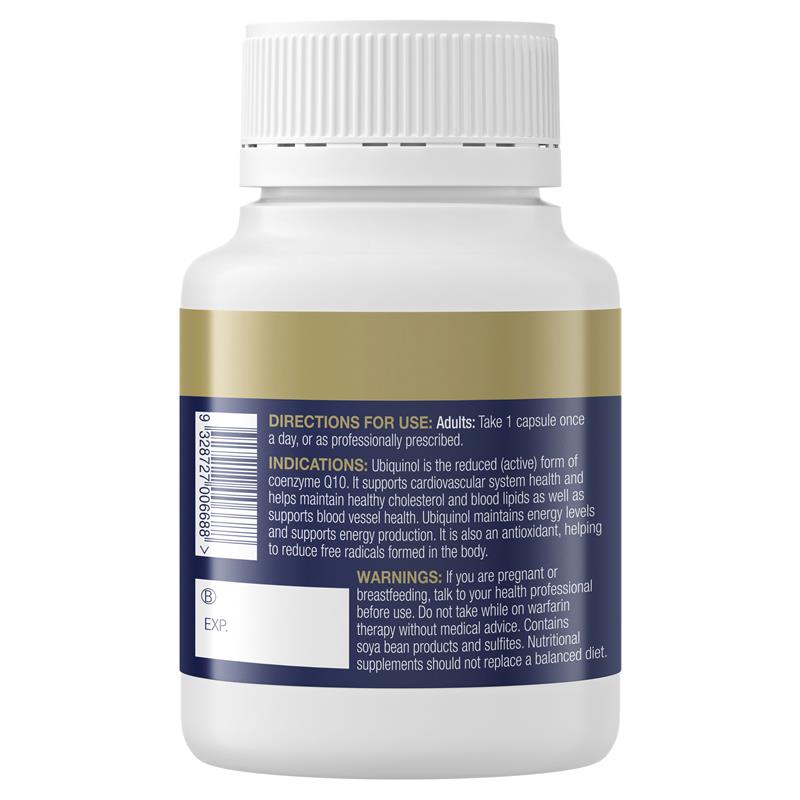 Load image into Gallery viewer, BioCeuticals Ubiquinol BioActive 150mg 60 Capsules
