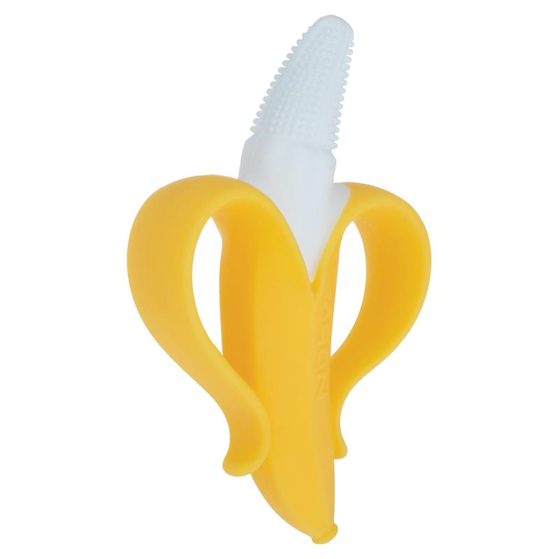 Load image into Gallery viewer, Nuby Nana Nubs Massaging Toothbrush
