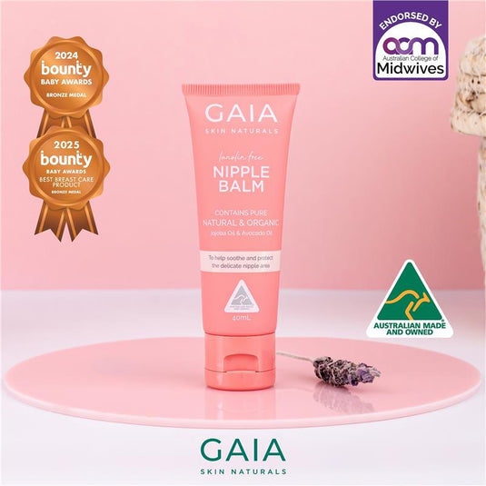 GAIA Skin Naturals Pregnancy Nipple Balm 40mL