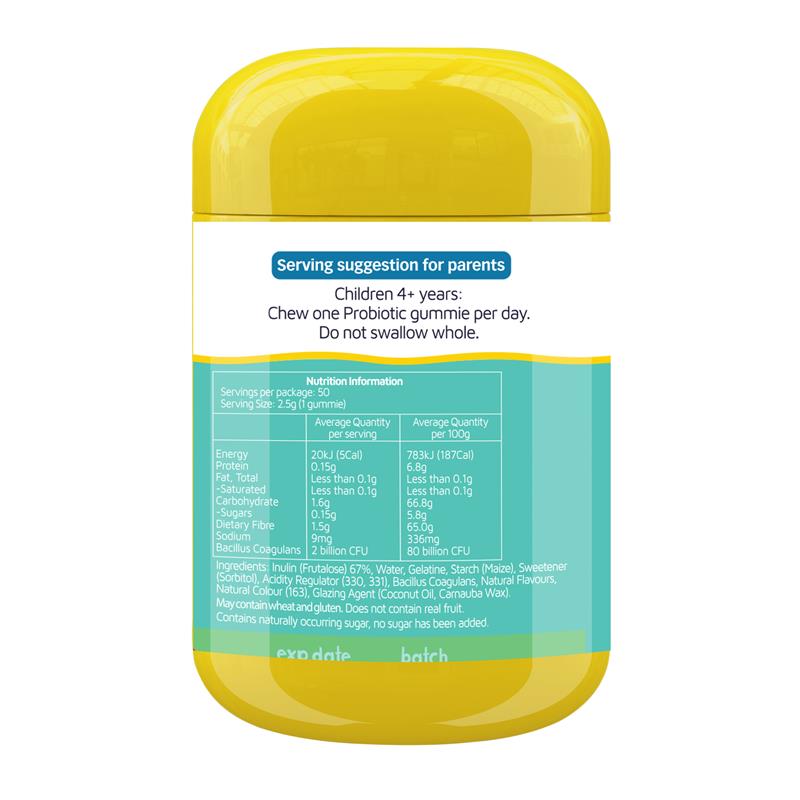 Load image into Gallery viewer, Nature's Way Kids Smart Vita Gummies Probiotic + Prebiotic 50 Pastilles

