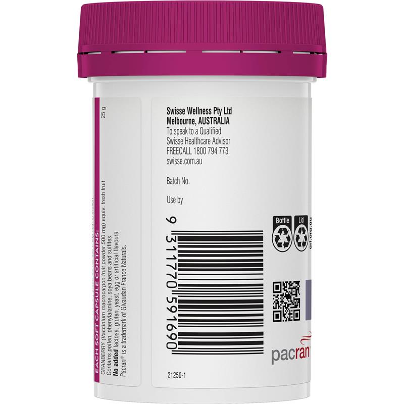 Load image into Gallery viewer, Swisse Cranberry 25000mg 30 Capsules
