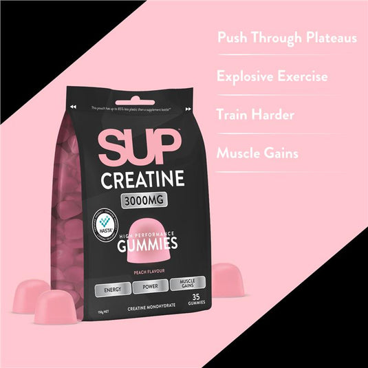 SUP Creatine Gummies Peach 35