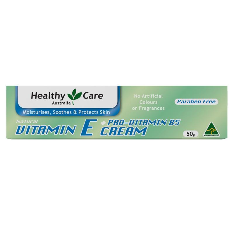 Load image into Gallery viewer, Healthy Care Vitamin E + Pro Vitamin B5 Cream 50g

