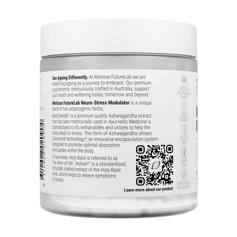 Load image into Gallery viewer, Melrose FutureLab Neuro-Stress Modulator 60 Capsules
