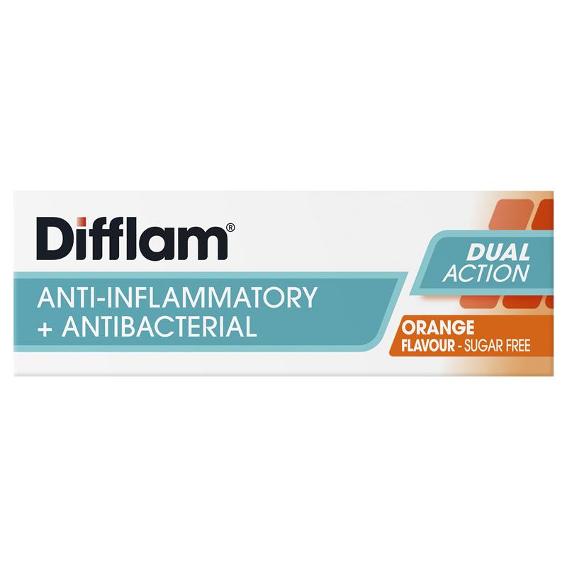 Load image into Gallery viewer, Difflam Sore Throat Sugar Free Orange 16 Lozenges

