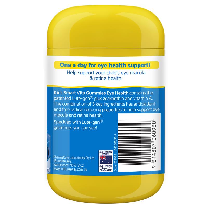 Load image into Gallery viewer, Nature's Way Kids Smart Vita Gummies Blue Light Eye Defence 50 Pastilles
