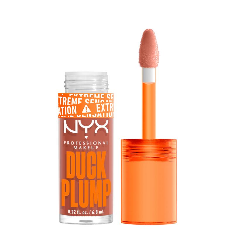 Load image into Gallery viewer, NYX Duck Plump Lip Plump Gloss Apri-Caught
