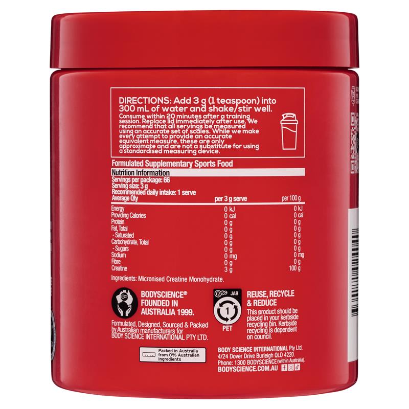 Load image into Gallery viewer, BSc Pure Creatine 200g
