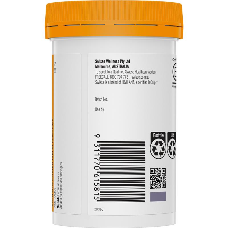 Load image into Gallery viewer, Swisse Ultiboost Vitamin B3 120 Tablets
