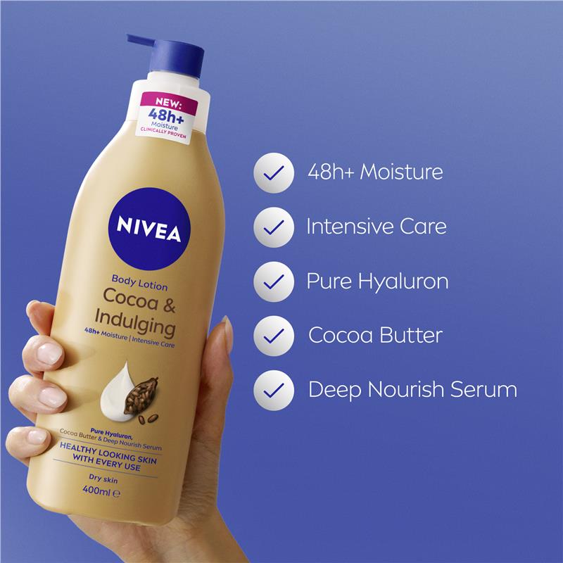 Load image into Gallery viewer, NIVEA Cocoa &amp; Indulging Body Lotion 400ml
