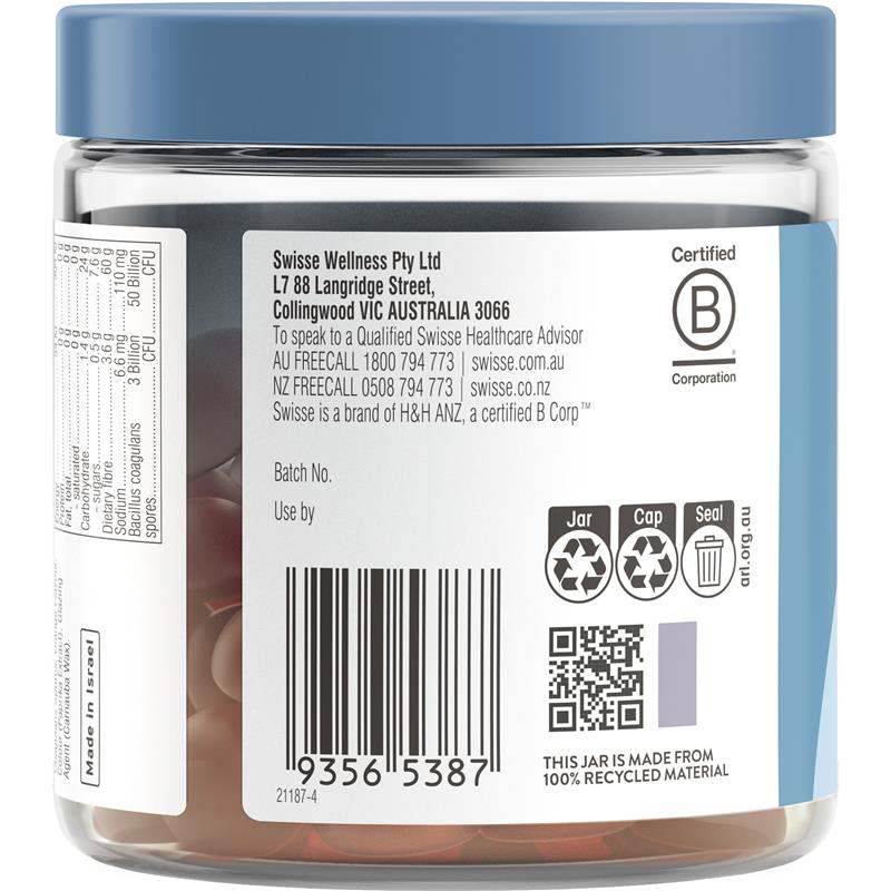 Load image into Gallery viewer, Swisse Adults Probiotic &amp; Prebiotic Gummies 45 Pack
