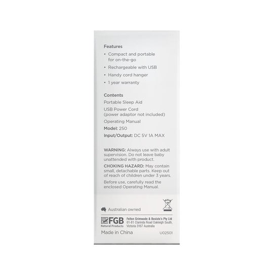 Euky Bear Sweet Dreams Portable Baby Sleep Aid