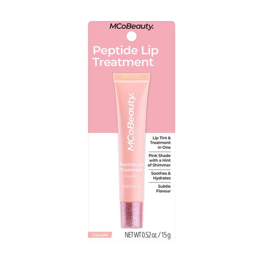 MCoBeauty Peptide Lip Treatment Cupcake Shimmer