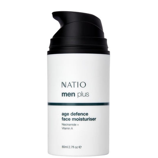 Natio Mens Plus Age Defence Face Moisturiser 80ml