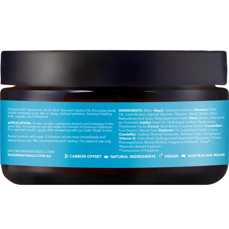 Load image into Gallery viewer, Sukin Hydrating Hyaluronic Acid Body Butter 240ml
