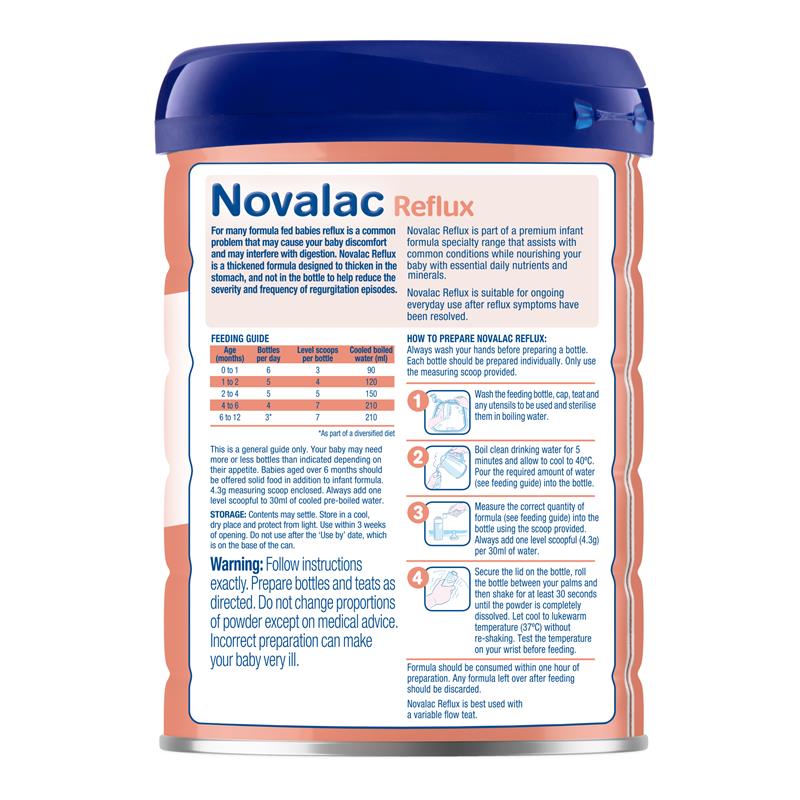Load image into Gallery viewer, Novalac AR Reflux Formula 0-12 Months 800g
