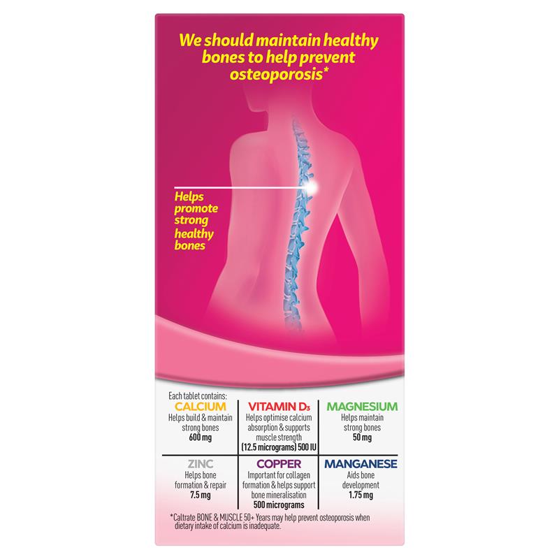 Load image into Gallery viewer, Caltrate Bone &amp; Muscle 50+ 60 Tablets
