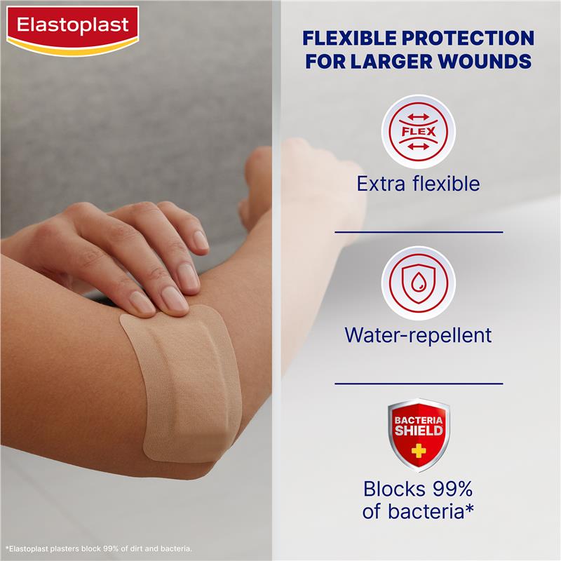 Load image into Gallery viewer, Elastoplast Flexible Fabric Strips XXL 5 Pack
