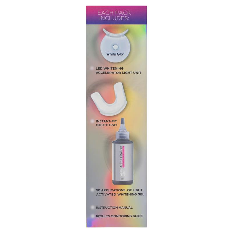 Load image into Gallery viewer, White Glo White Accelerator Blue Light Teeth Whitening System
