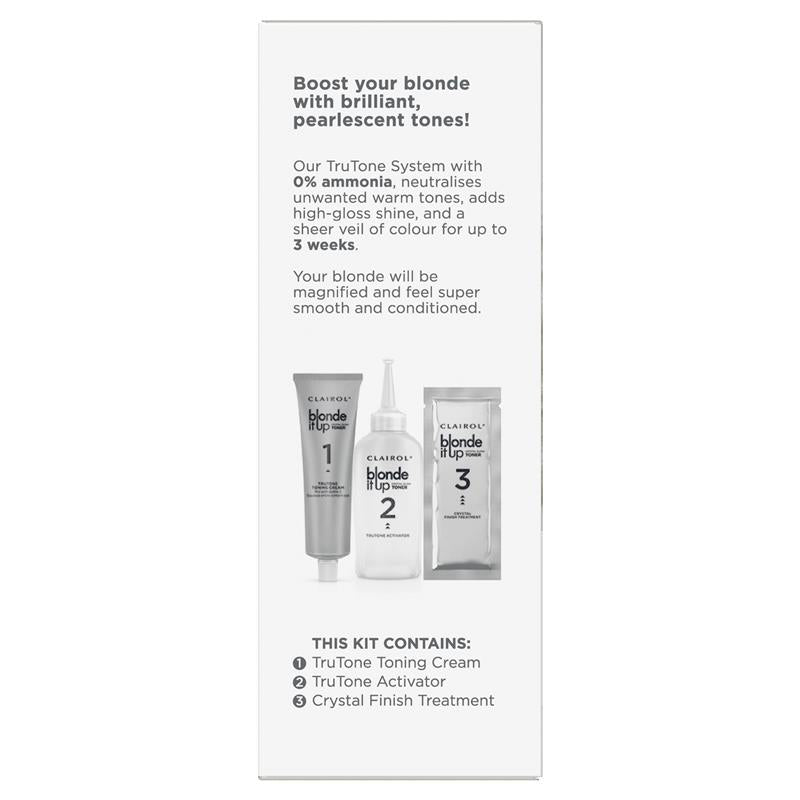 Load image into Gallery viewer, Clairol Blonde It Up Crystal Glow Semi Permanent Toner Iridescent Emerald
