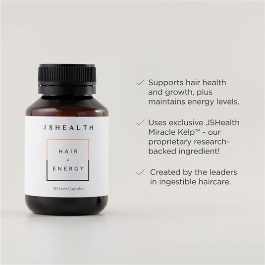 JSHealth Hair + Energy Formula 30 Capsules