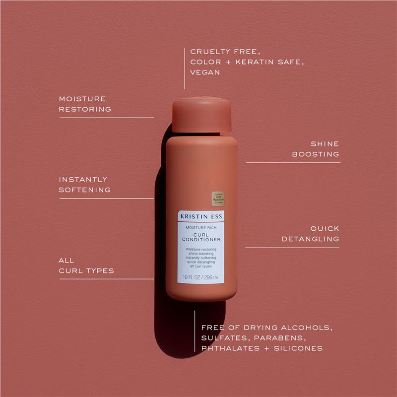 Load image into Gallery viewer, Kristin Ess Moisture Rich Curl Conditioner 296ml
