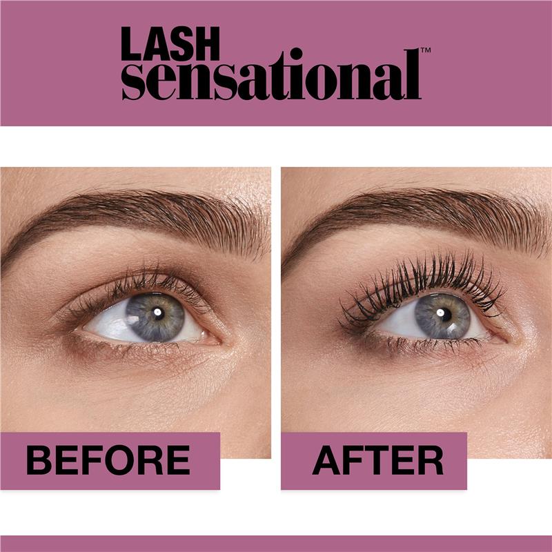 Load image into Gallery viewer, Maybelline Lash Sensational Waterproof Mascara - Very Black
