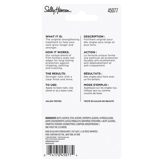 Sally Hansen Hard As Nails Hardener Clear 13.3ml