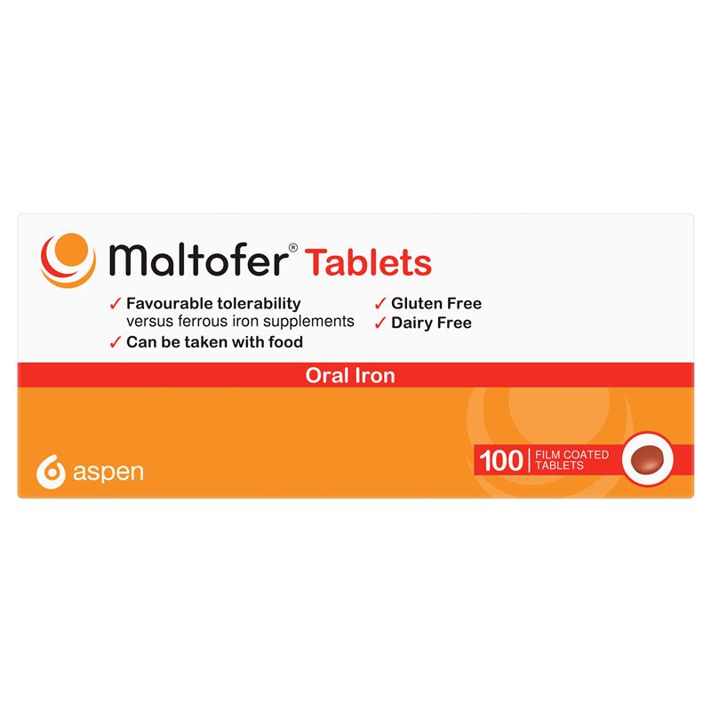Load image into Gallery viewer, Maltofer Oral Iron 100mg 100 Tablets
