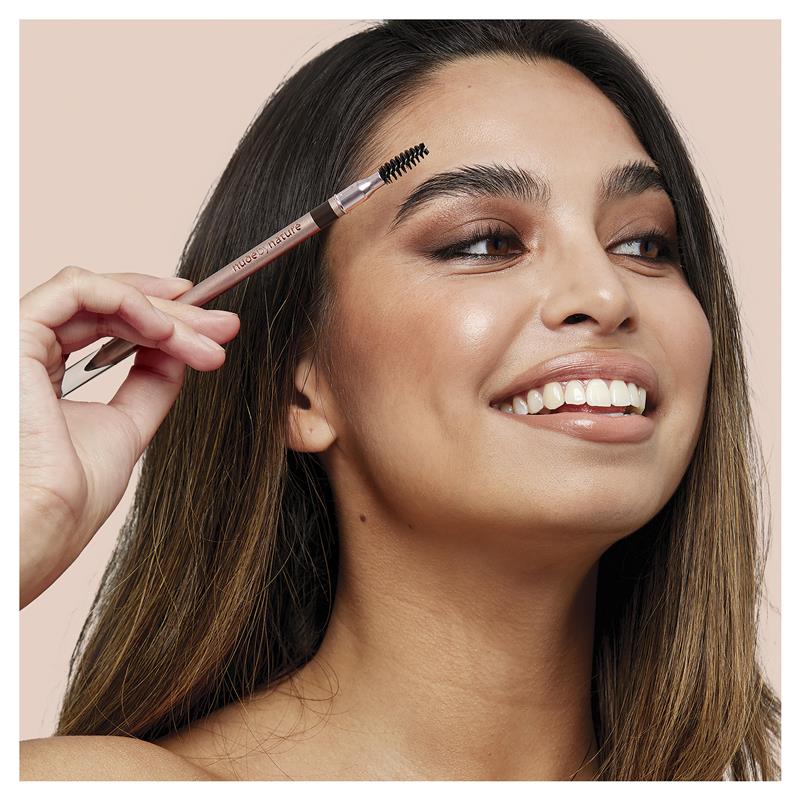Load image into Gallery viewer, Nude By Nature Brow Pencil 02 Medium Brown
