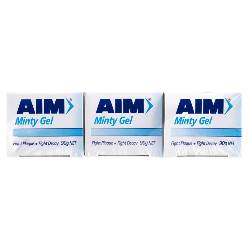 Load image into Gallery viewer, Aim Toothpaste Minty Gel Value 3 Pack
