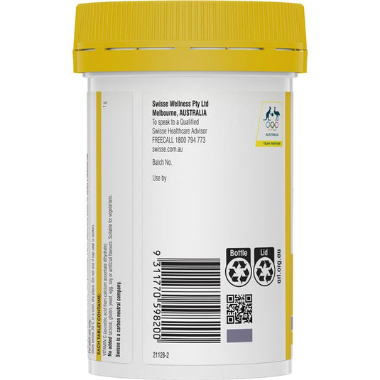 Swisse Vitamin C 1000mg 150 Tablets