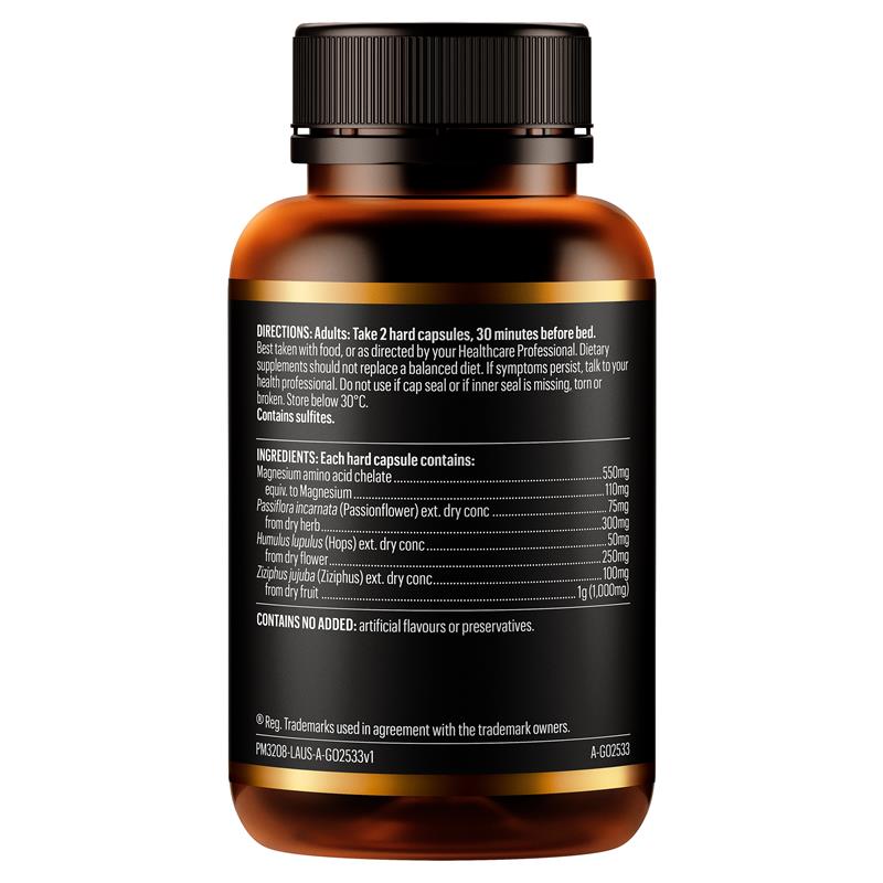 Load image into Gallery viewer, GO Healthy Magnesium Sleep 60 Vege Capsules

